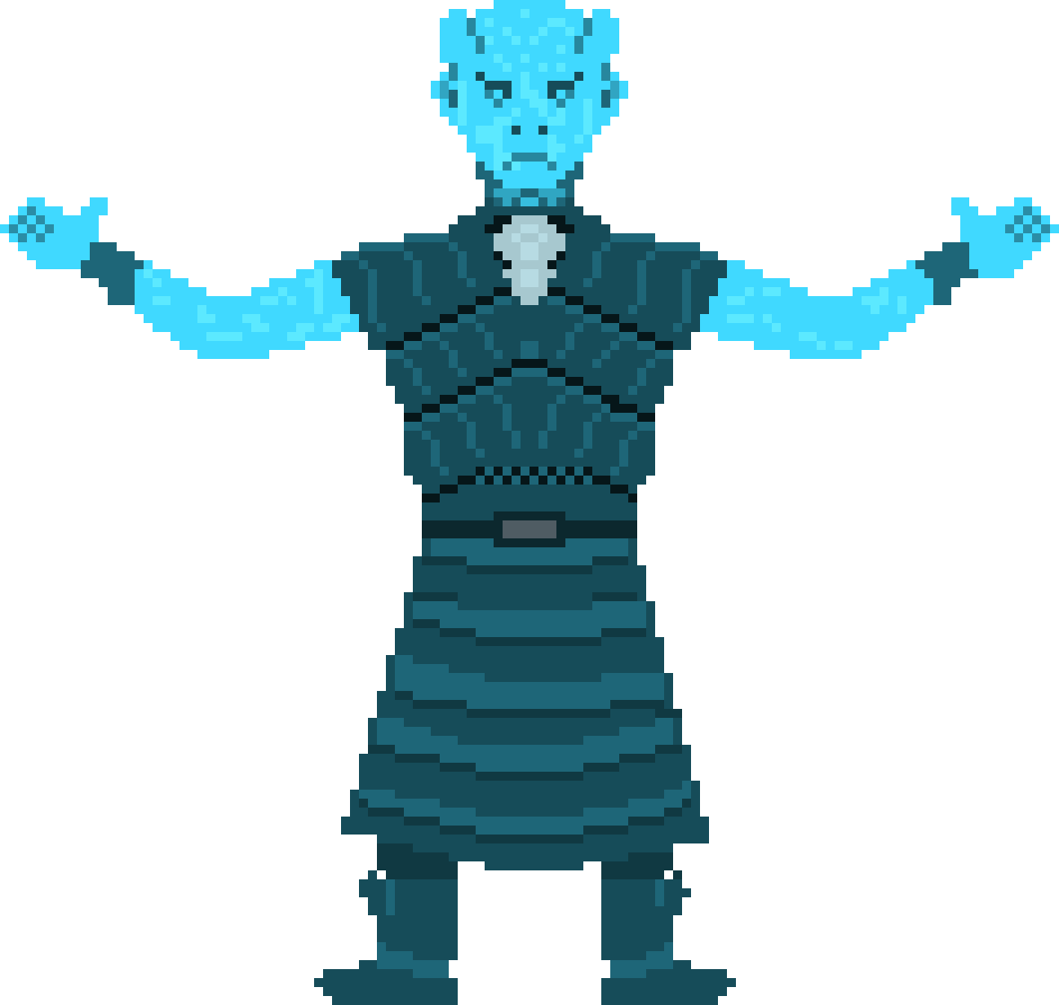 [887b24] nightking arms up