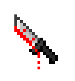 Blood Covered Knife