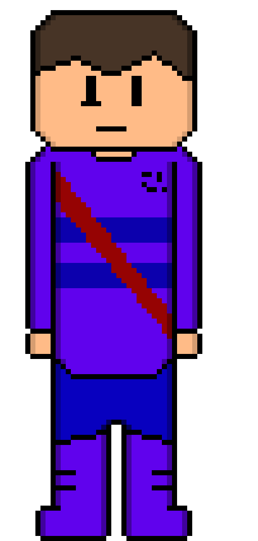 [9664c4] Nolan Battle Sprite - Hurt (Shieldswap)