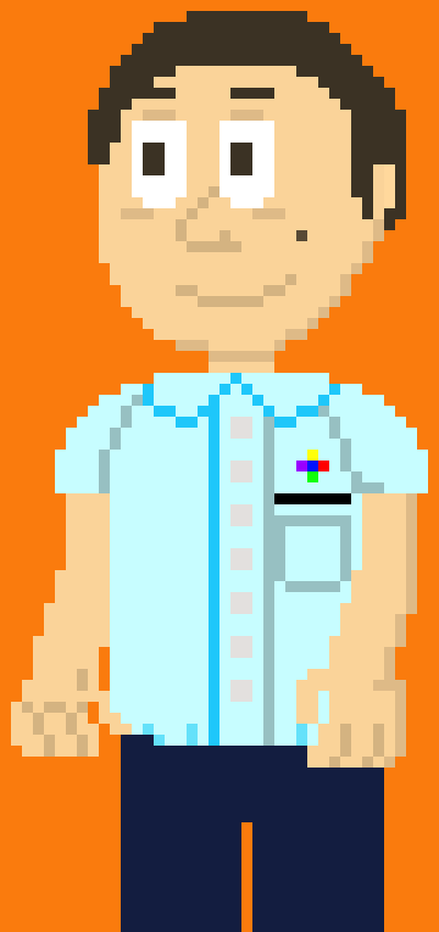 [9664c4] Maximiliano Pixel Portrait