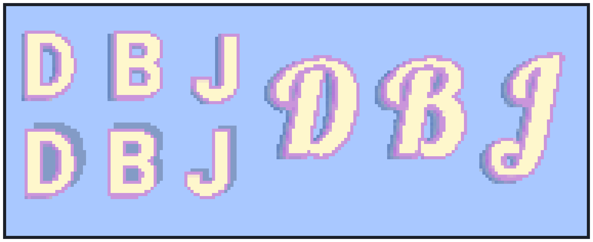 [40a4c9] font design concepts