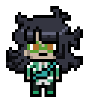 [4eb2e4] isamu pixel sprite