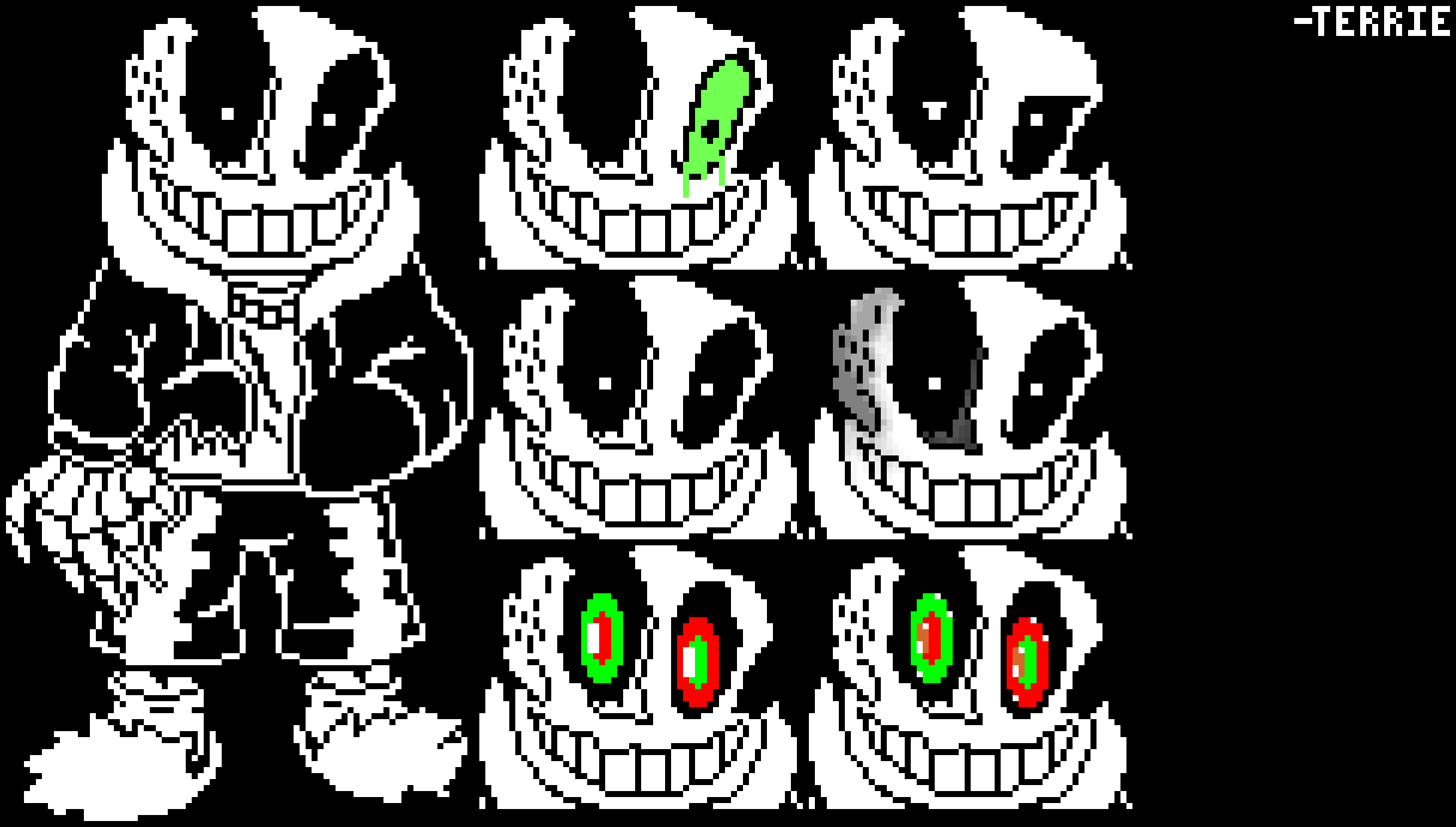 "AfflictionTale Sans [[Now with a eye set of my own...]]