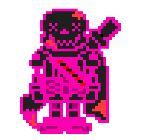 [b60944] corrupted ink sans