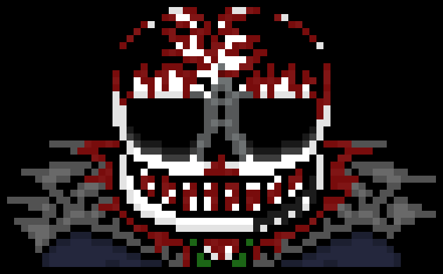 [0fe767] *increases the size of his axe to use the blade as a umbrella*  Really? *suddenly behind him and hits his spine with the enlargened axe*