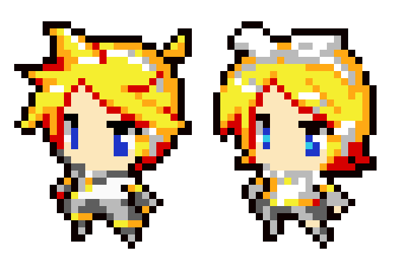 [5ba21a] Rin and Len