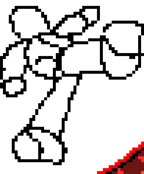 [65e39e] Outline 2 breaks through stone than attacks yiga  *
