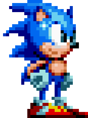 [5eae95] Sonic Mania Sonic Idle Sprite