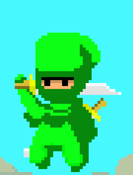 [9664c4] pixel ninja