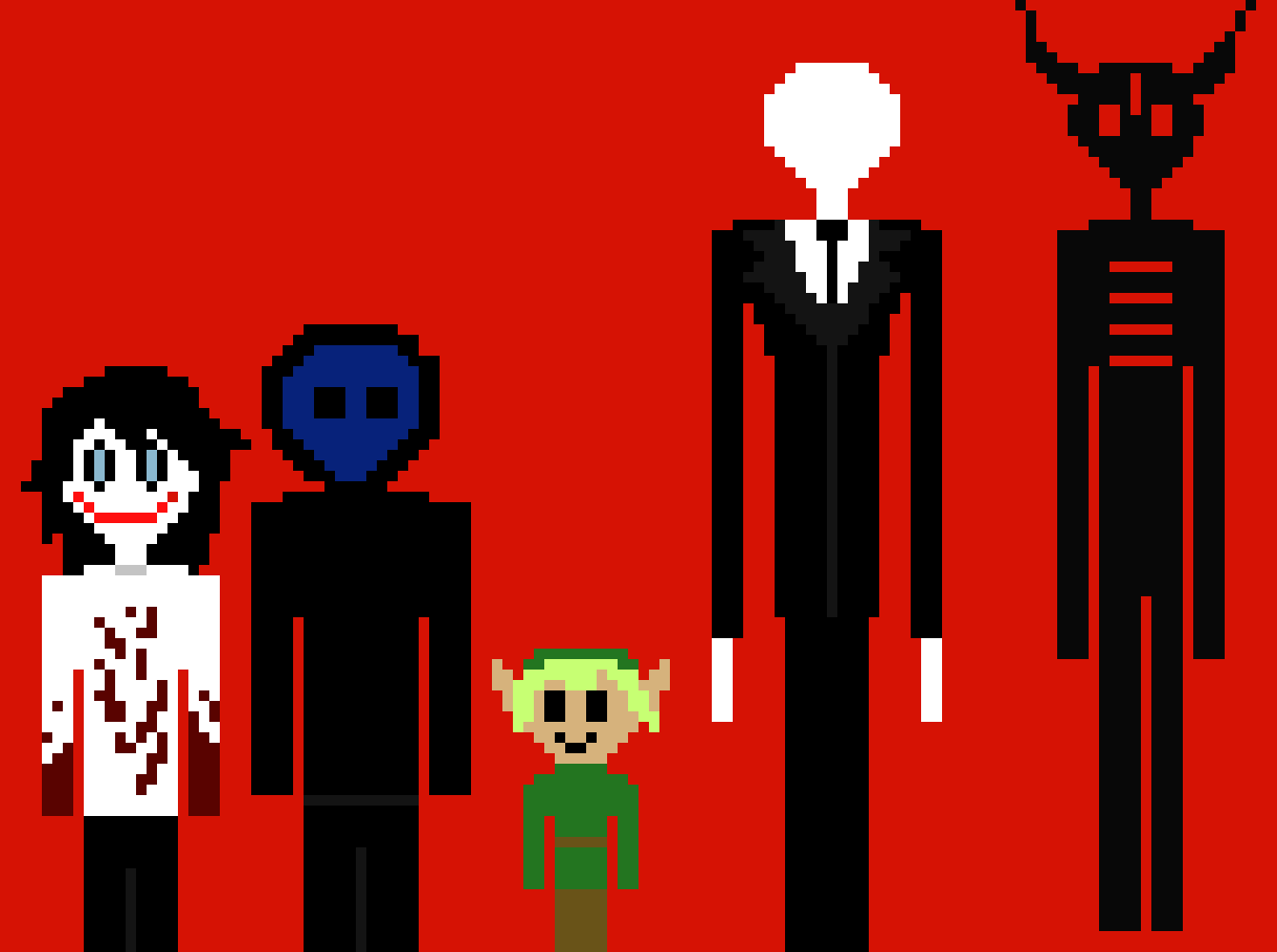 [9664c4] Creepypasta Pixels