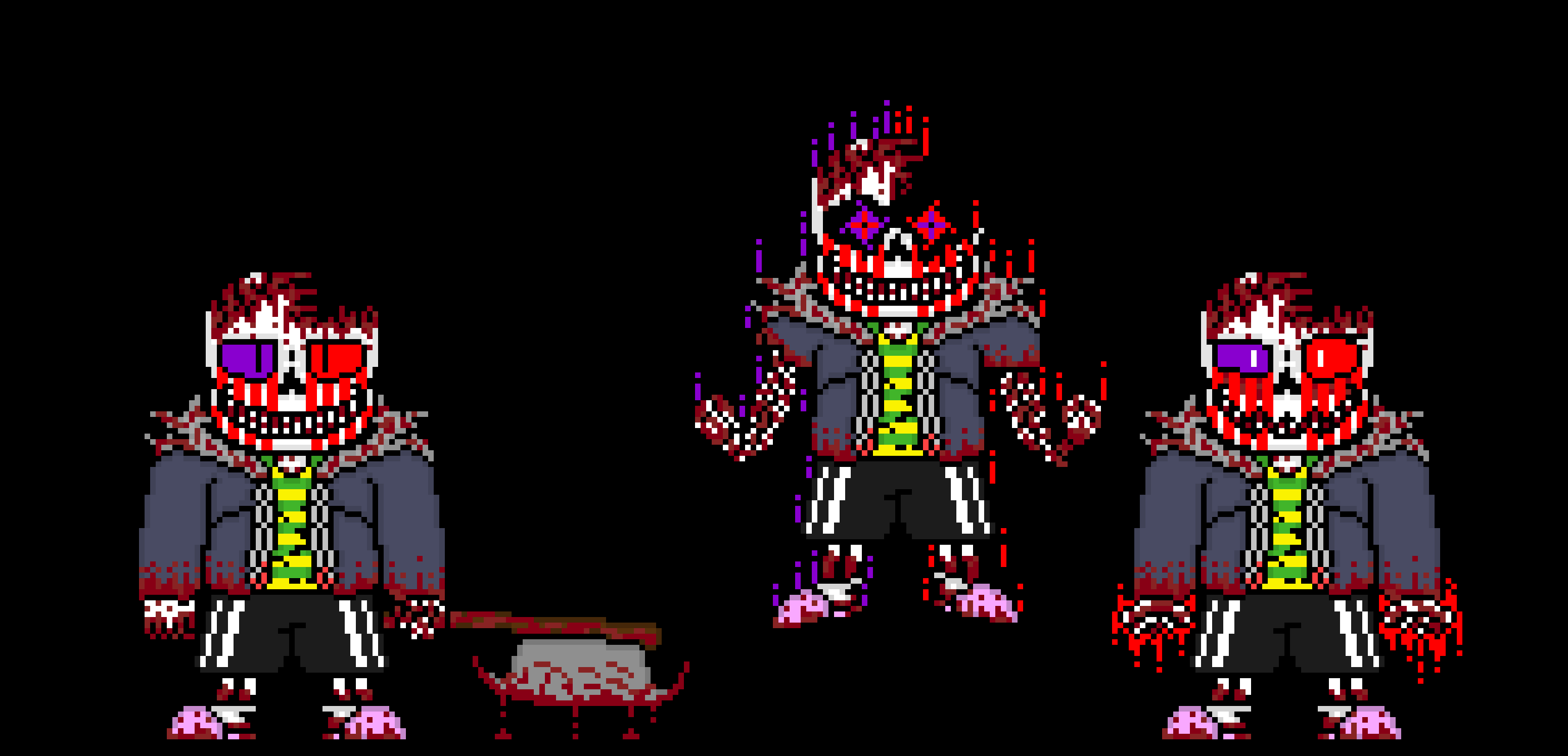 [e8cb42] Creepers Time Trio: *walks in the judgement hall* heya weird looking Dust