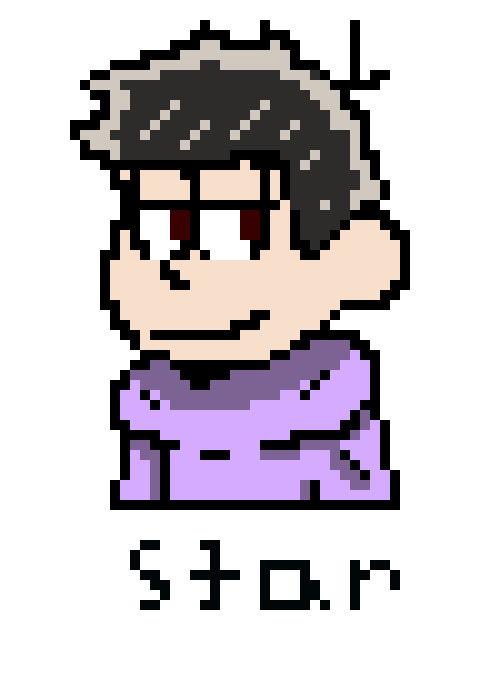 [9664c4] Pixel Ichimatsu White
