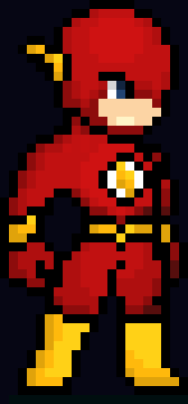 [986709] The Flash Pixel Art Collection