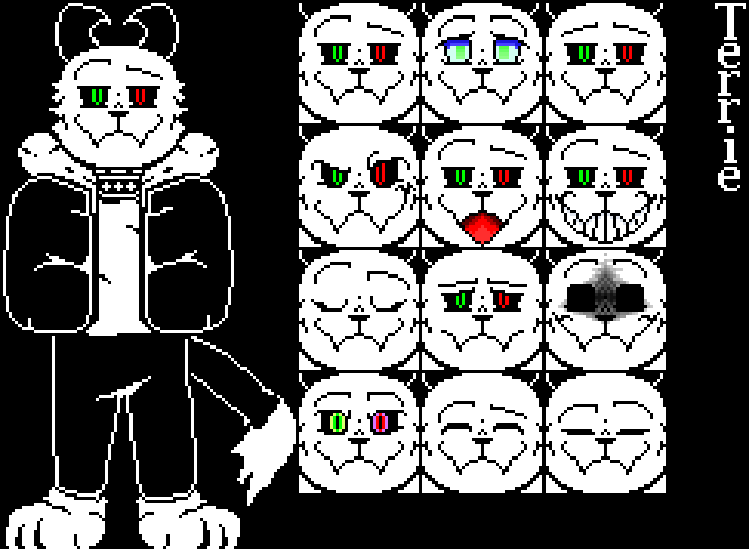 "ArraTale Terrie - Face Sheet