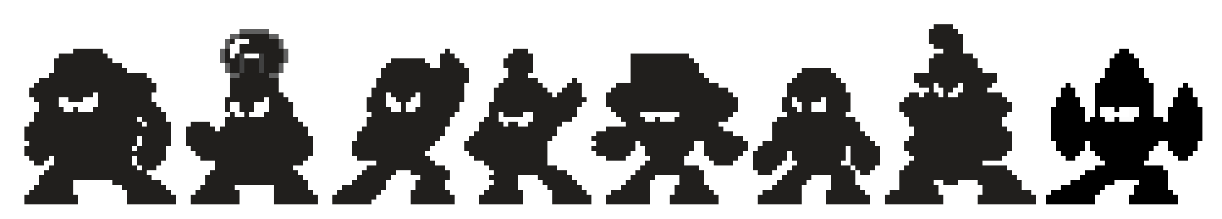 [55915b] Mega man 4 Robot Masters Shadows