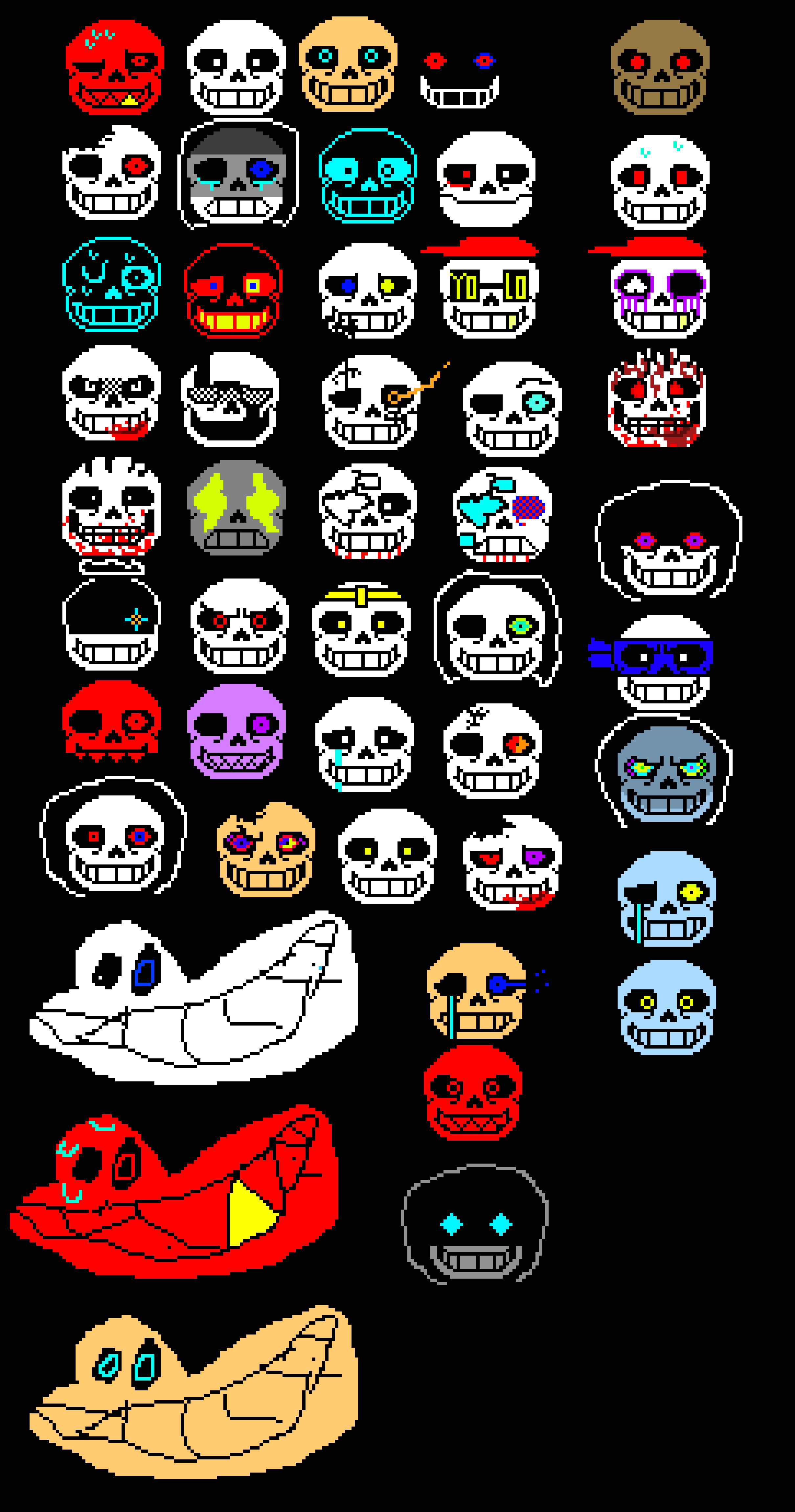 [9d2c59] Sans Heads V2.8