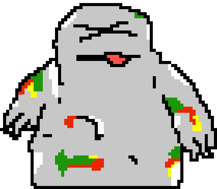 [148b0c] Trash monster three