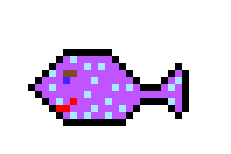 [20d633] purplepolka fish
