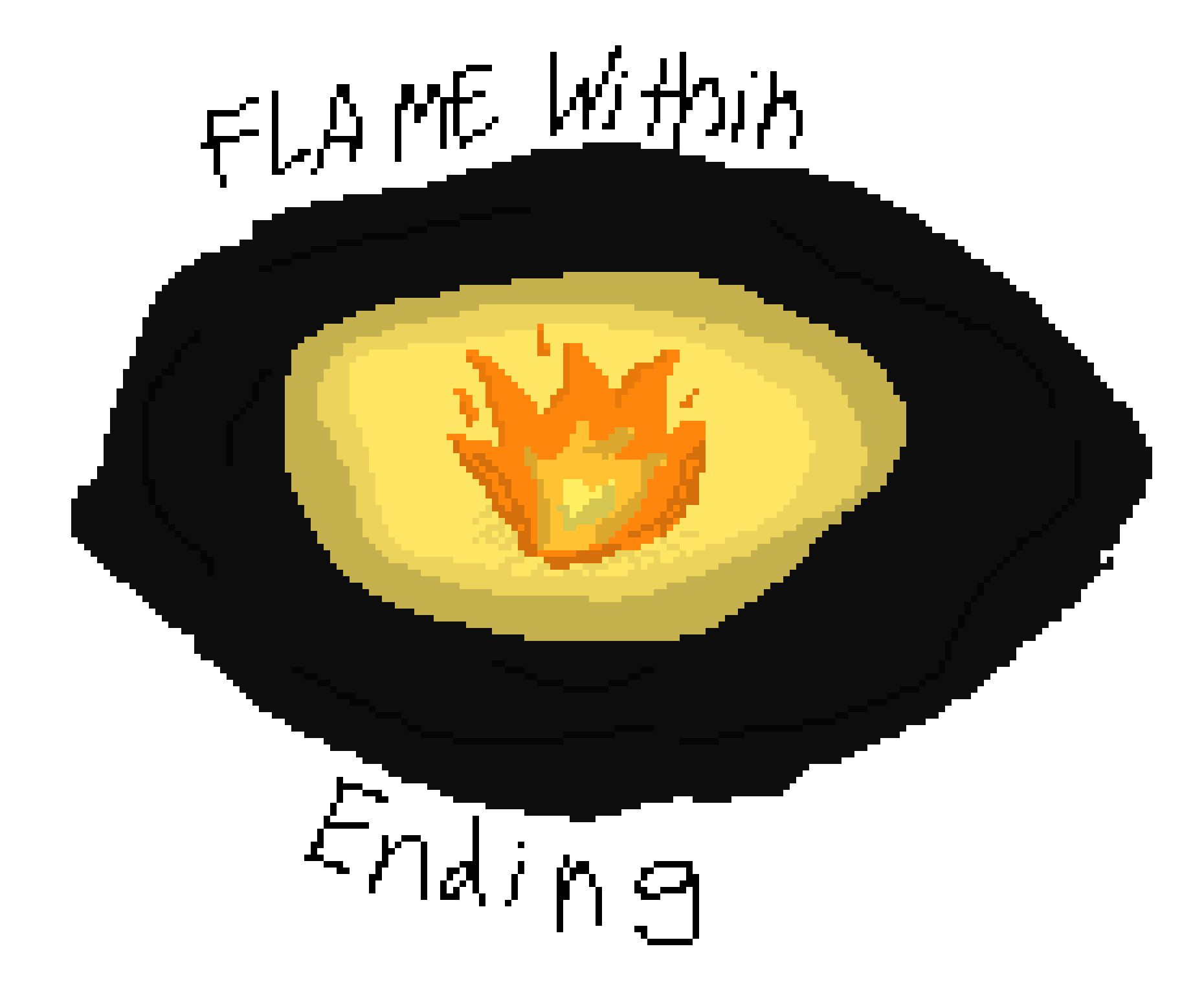[5f4408] flame within ending