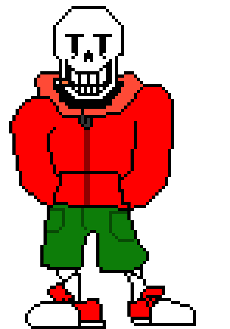 Underswap Papyrus Sprite v3