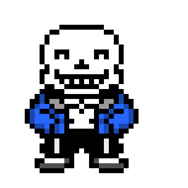 [525a3c] Sans' Sprite (Deltarune-Pacifist)