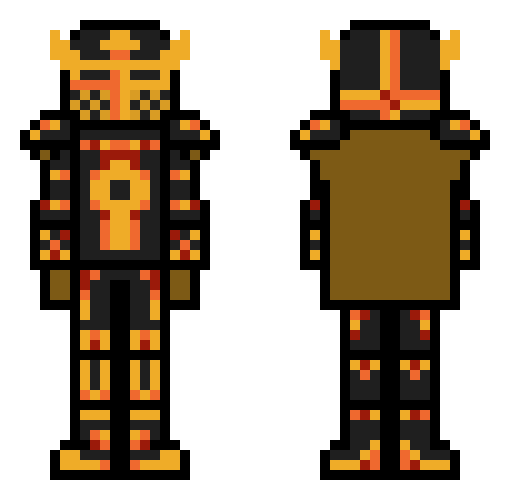 [47361f] Eclipsed armor Front and Back