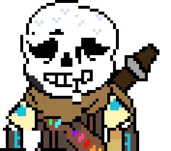 [b9de0d] im melting......... - skinnny ink!sans