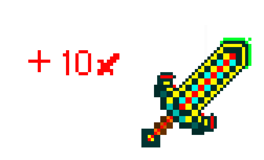 Emerald_Tipped_redstone_and_gold_infused_diamond_sword