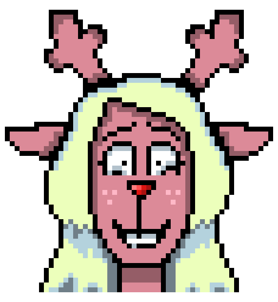 [4caeb9] Noelle Terrified Face Coloured(Dark World)