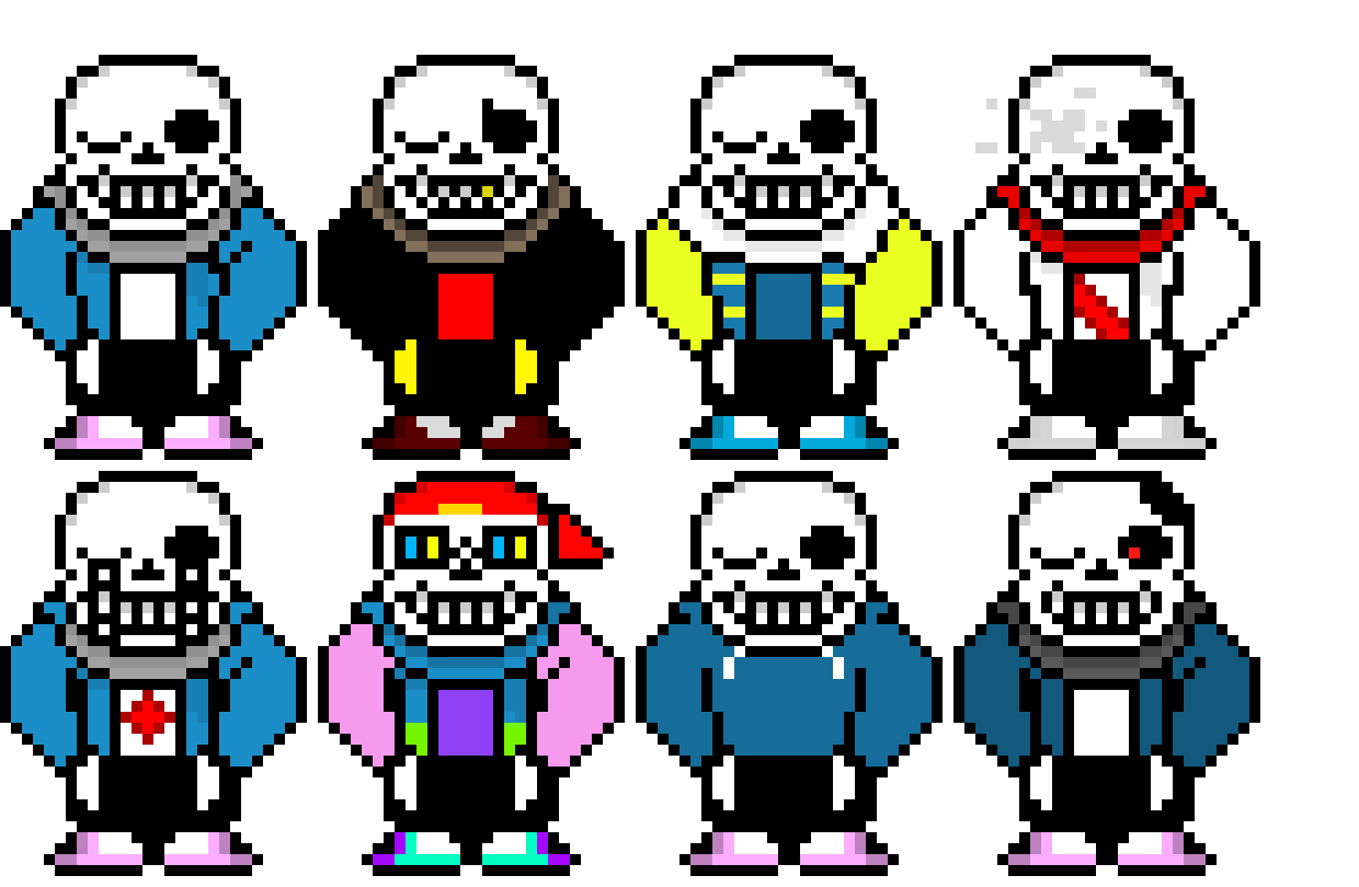 [9664c4] 8 Sanses, 8 Bad times.