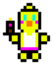 [9664c4] Mini Pixel Toy Chica