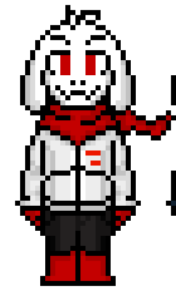Storyshift Asriel. (Wearing Papyrus Clothing!) (KamuiSenketsu)