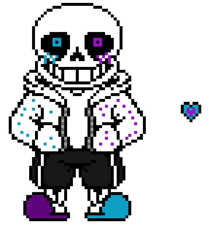 [8dc476] Sans sprite, except hes a base for others to use for OC reasons.