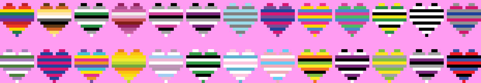 [9664c4] LGBTQ+ Flags