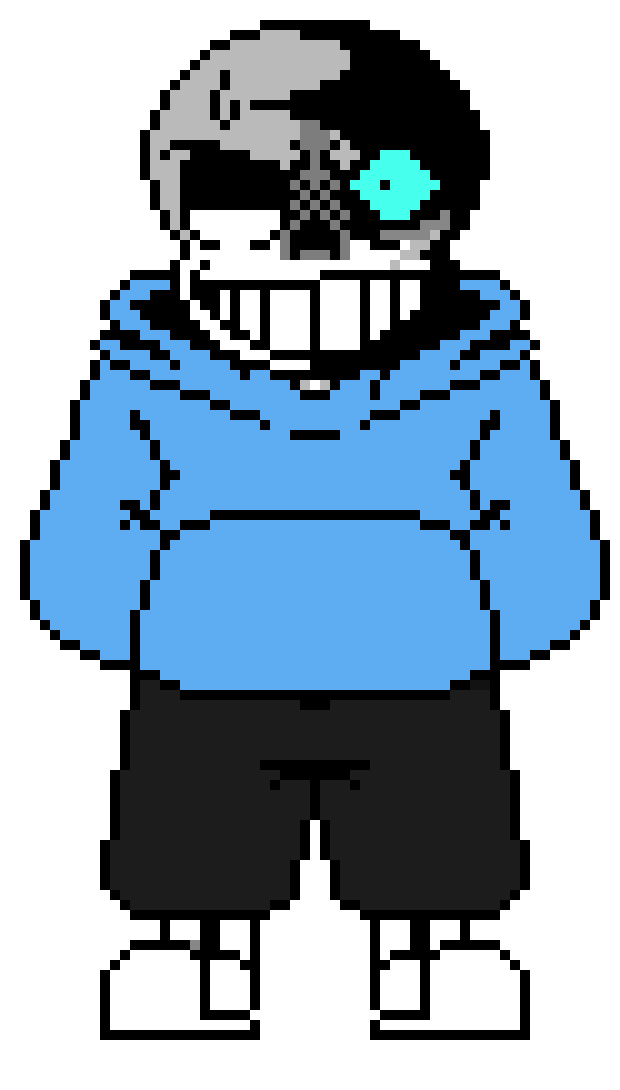 me as a sans sprite(unfinished)