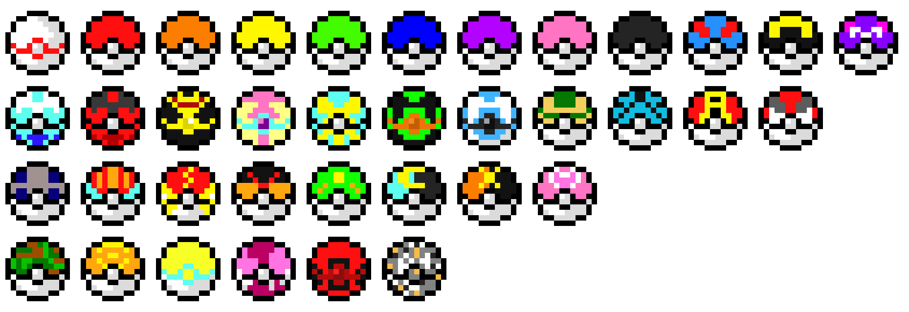 [9664c4] Pokeballs remastered