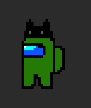 [4d758b] Green Among us Character