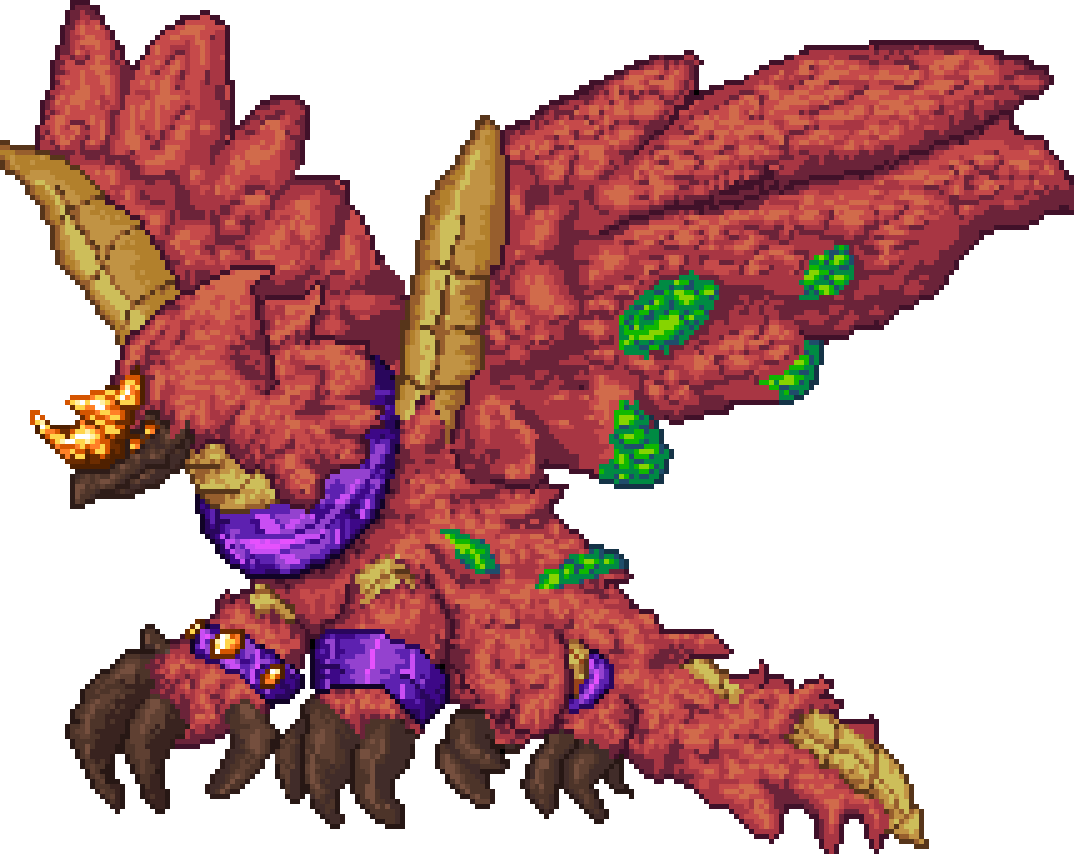 [990543] The Jungle Dragon, Yharon (Free to Use)