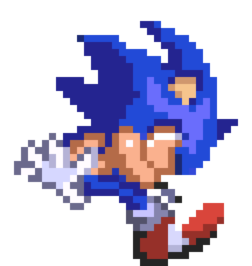 [60b334] [ " Storming-Blue-Speedster! "] ( Sonic ) *Hit*