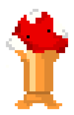 [25ede4] front mushroom