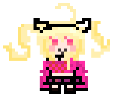 [3416dc] danganronpa pixel sprite base