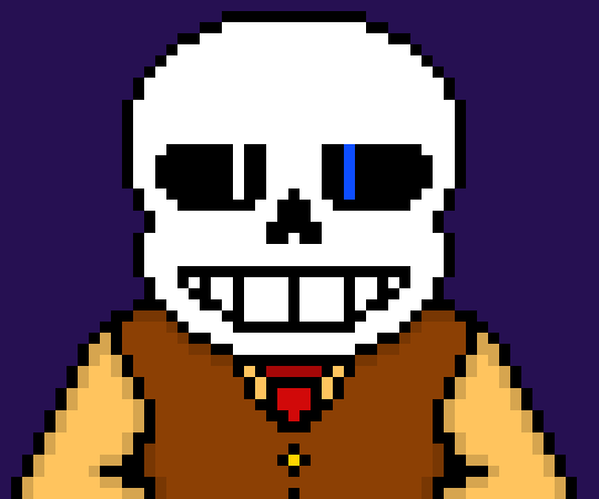 [0ae1f1] . . . . . *hits Sans in the back of his skull as hard as he can with a crowbar*