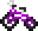 [9664c4] Purple Bicycle
