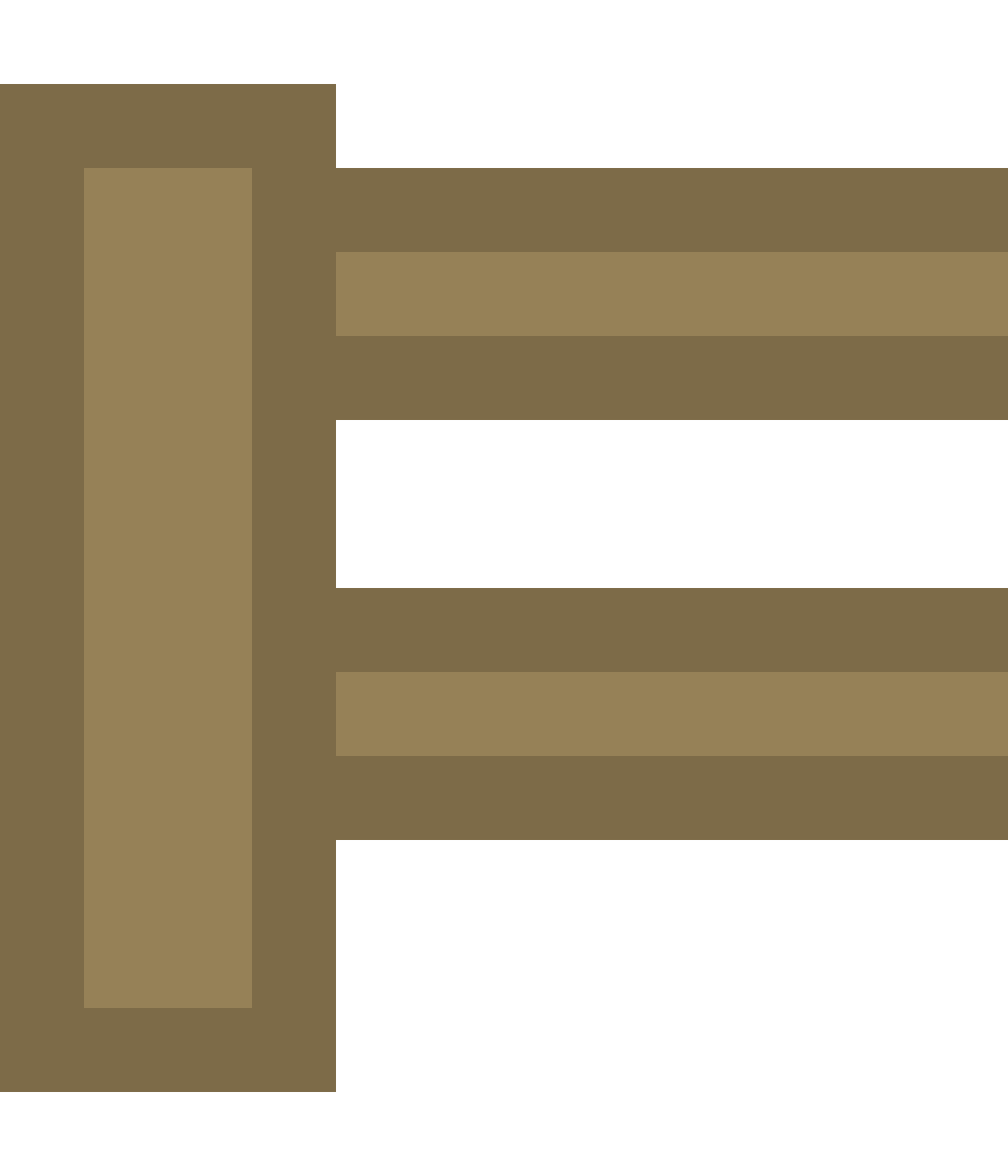 [9664c4] Fence End Left