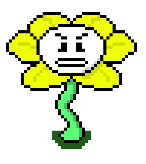 [124015] mad Flowey Sprite