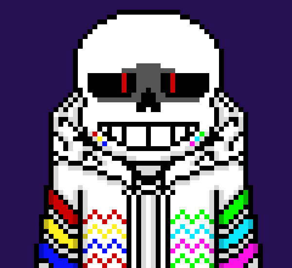 [0ae1f1] . . . . *summons storyshift Chara knives and sends them at the Terror, cutting the strings as well*