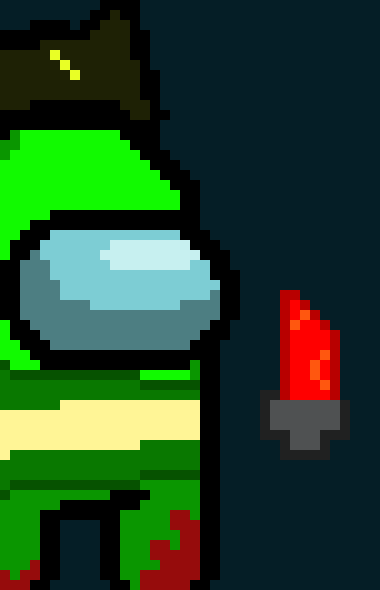 [1d49ac] the guy peeks out to see henry for a lil bit and then hides again