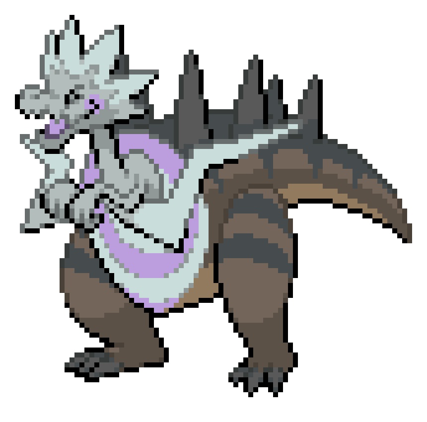 [3d0b34] Shiny Dracozolt