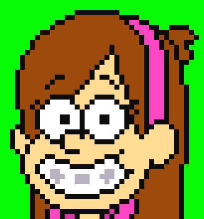 [843b57] *she looked back at bendy* oh Hi my name is mabel!-Bx