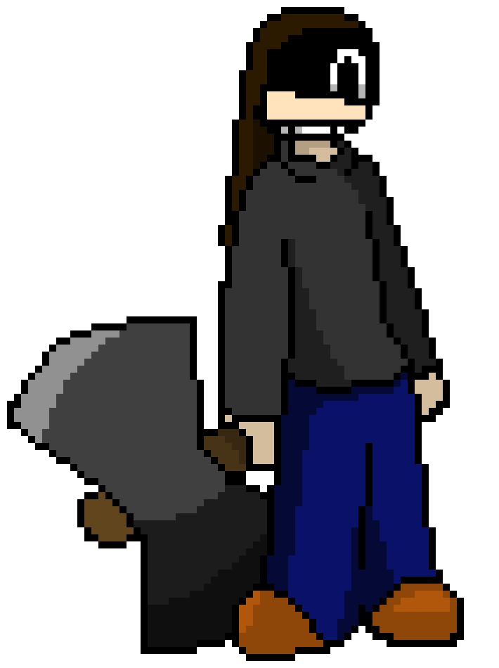[e22b6a] [ I'd suggest not fucking with the axe, but I'm glad you like it. ]